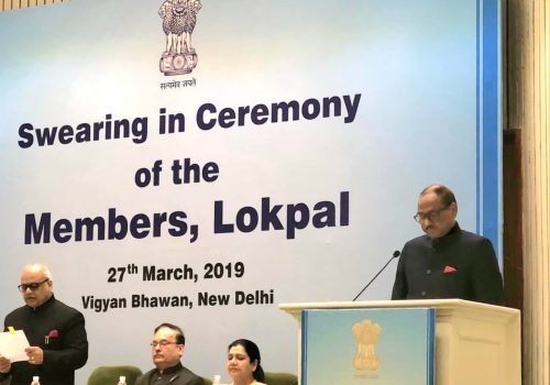 Took oath as Judicial Member, Lokpal of India